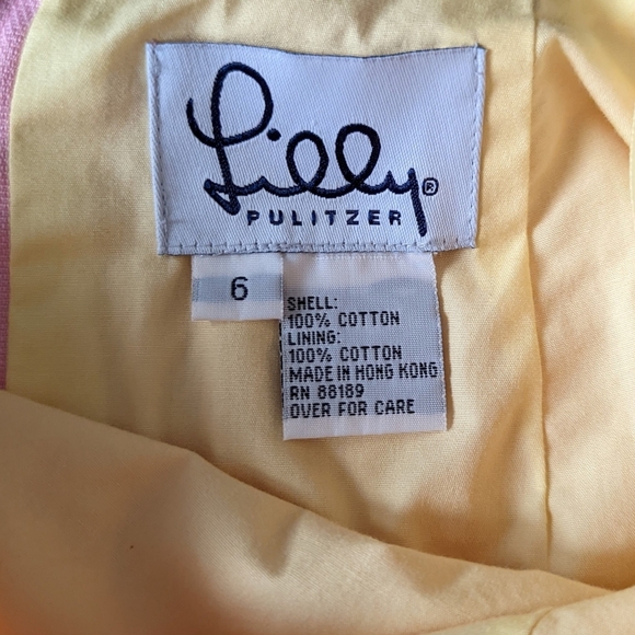Lilly Pulitzer White Label Skirt Size 6 - Picture 3 of 9